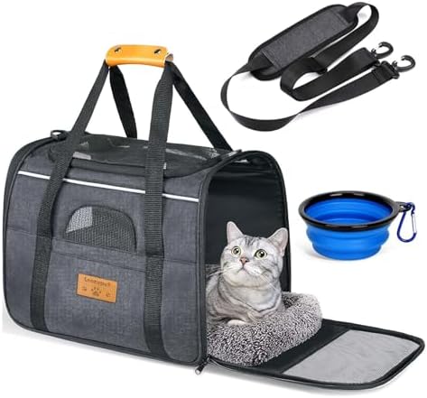 Bolsa de Transporte Pet,Caixa de Transporte para Gatos Cães Viage...
