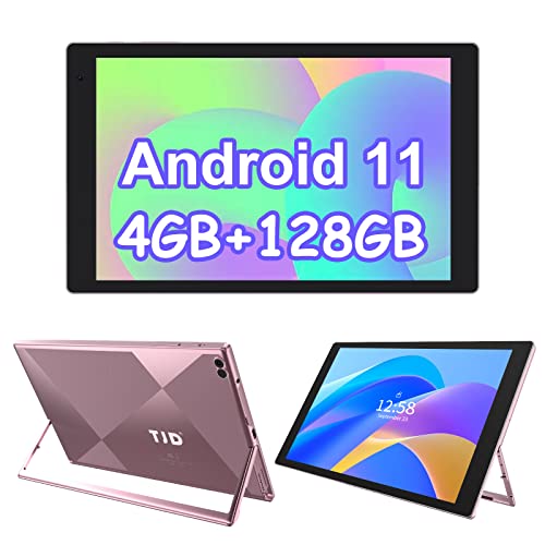Tjd Tablet 10.1 Inch Android 11 Tablets With Stand, 4Gb Ram 128Gb Rom 512Gb Expandable, Quad-Core Processor/Wifi6/Google Gms Tablet/ 6000Mah Battery/8Mp Camera/Bluetooth/Ips Hd Touch Screen #TOP4