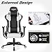 Polar Aurora Racing Computer Chairs High Back Video Gaming Chair Adjustable Executive Ergonomic Swivel Gamer Chair