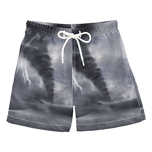 Aflyko Boys' Board Shorts Tornado Swim Trunk Beach Swimwear 3T