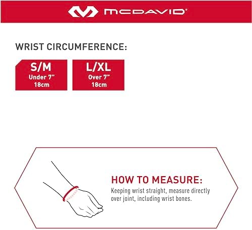 Mcdavid Wrist SLV Adj Elastic L1