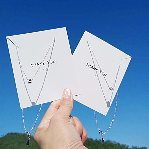 Collier chaîne clavicule argent 925 et zircon noir pour le bureau