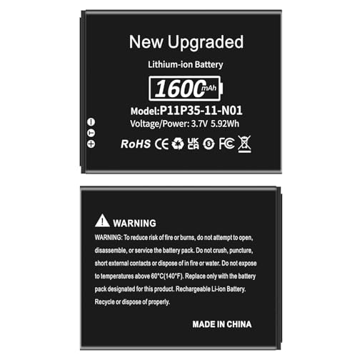 TI-84 Plus CE Akku,YISHDA 1600mAh Passend für Texas Instruments TI-84 Plus CE,TI Nspire CX/CX II、TI Nspire CX CAS/CX CAS II,P/N:P11P35-11-N01 High Capacity Battery