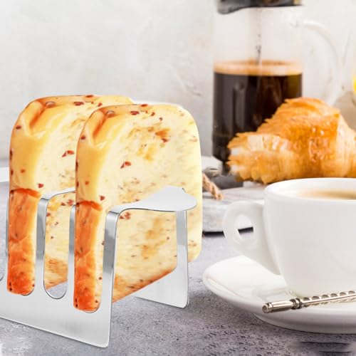 Rejilla para pan de molde de acero inoxidable estable para cocina de restaurante o casa 6