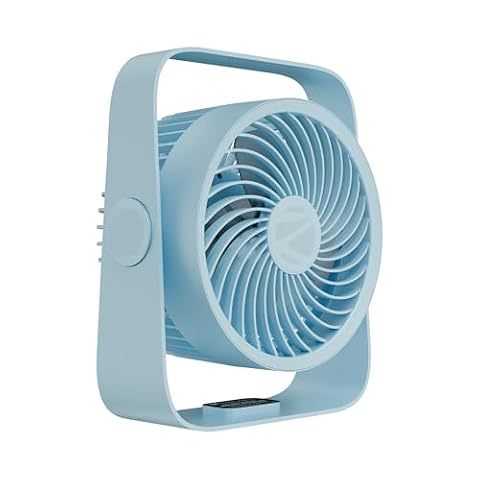 Zebronics Heat Buster 300, Portable Desk Fan, Upto 13h Backup