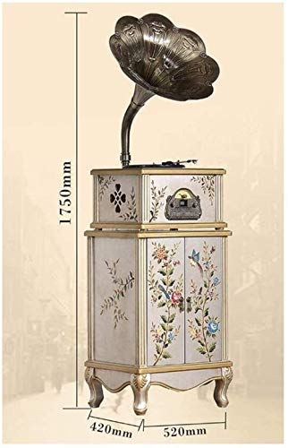 Gramophone, Tourne-Disque Vinyle, Lecteur Bluetooth Multifonction Haut-parleurs rétro casiers en Bois Massif 175x42x52… - Les Beatles, Paul McCartney, John Lennon, RIngo Starr, George Harrison Gramophone, Tourne-Disque Vinyle, Lecteur Bluetooth Multifonction Haut-parleurs rétro casiers en Bois Massif 175x42x52… – Image 3