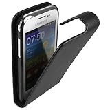 samsung galaxy ace plus 2 Schwarze Handytasche Samsung Ace+. Schutz vor Staub, leichten Kratzern und Schmutz mit dem Galaxy Ace Plus Wallet Case schwarz. Die Handytasche für jede Gelegenheit.