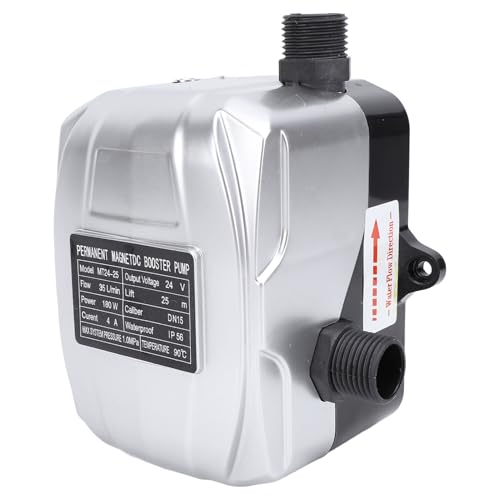 35L/min 180W DC24V Pompa Wspomagająca z Magnesami Trwałymi DC Cicha Pompa Membranowa Pompa Wspomagająca Ciśnienie Wody dla Domu Kuchnia Ogród