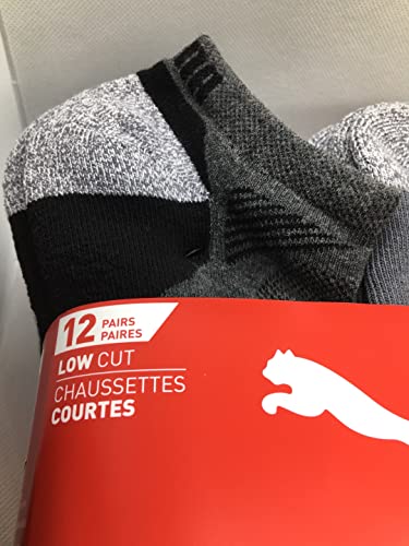 PUMA Mens No Show Low Cut Moisture Control Sport Socks2