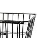 predolo Bike Basket Fits Most Bikes and E Bike Organizer Cargo Rack Basket Large Capacity for Travel Outdoor 18.90inchx9.84inch