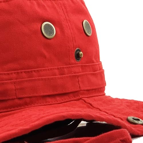 Image of KBETHOS Unisex Washed Cotton Bucket Hat Summer Outdoor Cap