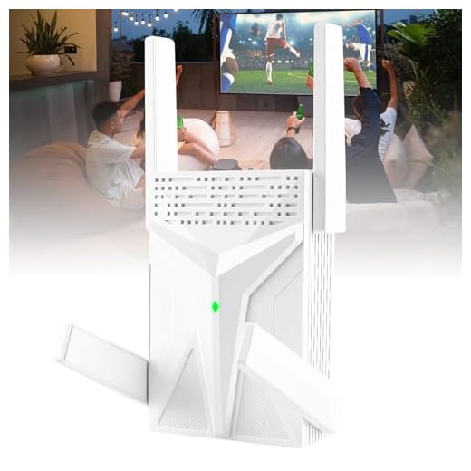2026 AX1800 WiFi 6 Extender, WiFi Extender Signal Booster for Home-Dual Band (2.4G/5.8G), WiFi Booster with 8X Faster Access Point,Up to 17,888 Sq.Ft. & Support 135+ Smart Devices Easy Setup (White)
