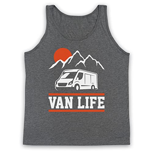 Débardeur sans manches coupe premium graphisme van life haute définition