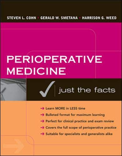 Perioperative Medicine: Just The Facts