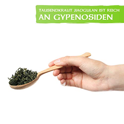 Tausendkraut Premium Jiaogulan - 100 g - verse oogst 2021 - onsterfelijkheidskruid - duurzame wilde groei teelt - hoge… - Afbeelding 8