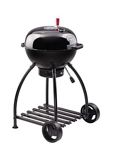 RÖSLE Holzkohle-Kugelgrill No.1 Sport F50 schwarz (Ø 50 cm) - FC Bayern Edition