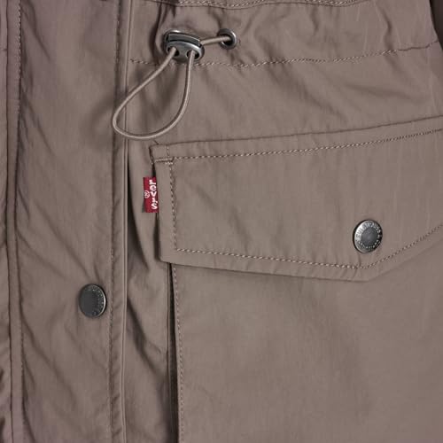 Image of Levi's Women's Cinch-Waist Hooded Rain Anorak