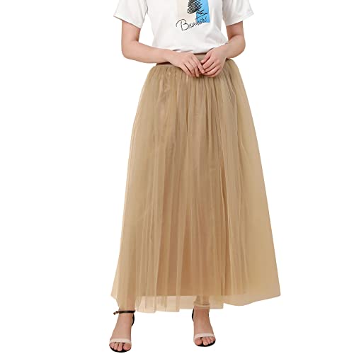 Femme grande taille jupe plissée en tulle confortable pour costume adulte
