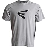 Easton | Men's | Baseball/Slowpitch Softball Off-Field Athleisure Shirt | Adult Large | Light Grey