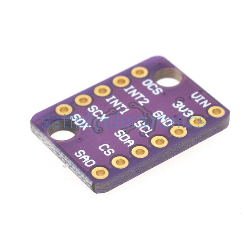 Hot 6-axis Rate Gyro BMI160 6DOF Accelerometer Sensor Module IIC SPI