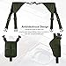 Shoulder Holster Xaegistac Airsoft Holsters General Vertical Gun Holster Adjustable for Most Kinds of Pistols (Army Green)