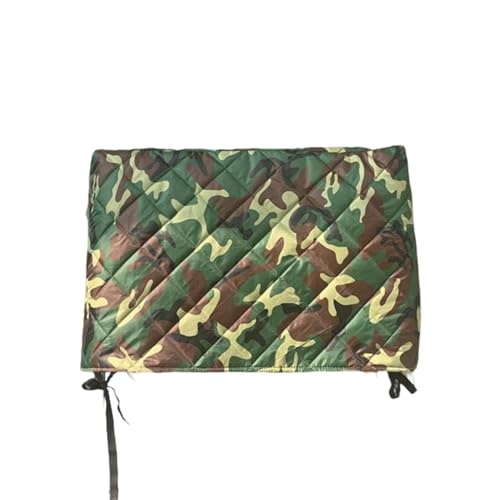 Funda para aire acondicionado exterior, tela Oxford resistente, resistente a la nieve y al polvo, fácil de instalar y quitar, 92 x 35 x 70 cm, protección impermeable para unidades de aire