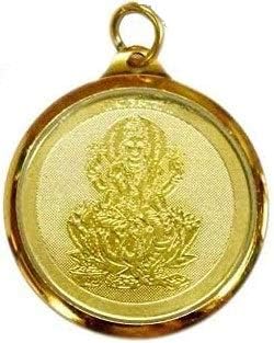 Sri Shri Sri Lakshmi Dhan Laxmi Mahalakshmi Yantra Locket Pendent +Thread, Cobre, No es una piedra preciosa