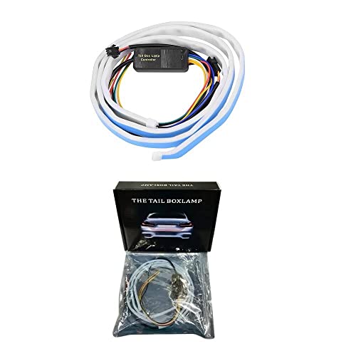 Image of Auto Oprema (AWARD WINNER AT INDIA'S RISING STAR 2024 Led Strip Trunk /Dicky /Boot /Tail Lights Streamer Brake Turn Signal Light Compatible With Tata Tiago Car