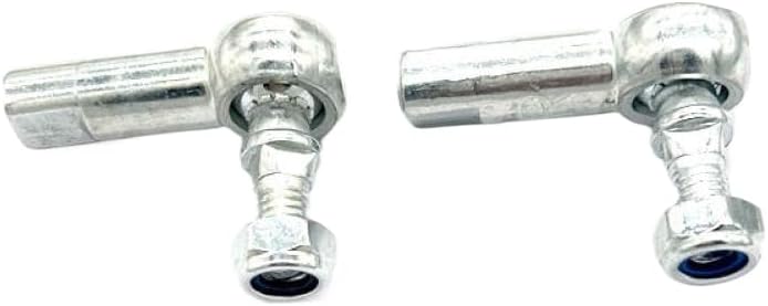 2 個 M8 8x8 タイロッドエンドキットボールジョイントロッドヘッド 49cc 電動ユース ATV ゴーカートバギークワッドバイ