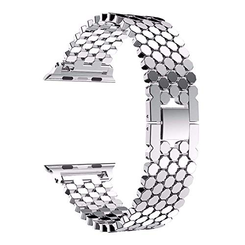 Bracelet montre acier inoxydable élégant et durable pour boîtiers 38mm à 44mm