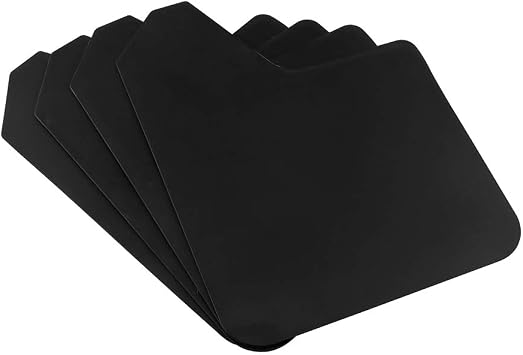 Universal Basic Mud Flaps Set Black Car Mudguard Splash Guards with Accessories for Trucks Cars SUVs Vans