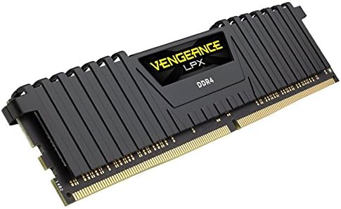 Corsair Vengeance LPX 16Go (2x8Go) DDR4 2400MHz C16 XMP 2.0 Kit de Mémoire Haute Performance pour AMD Ryzen et Intel 200 - Noir CMK16GX4M2Z2400C16 - 2