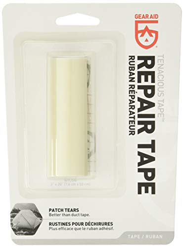 Gear Aid 13005 Tennesian Tape Repair Tape, Outdoor Repair, Gray