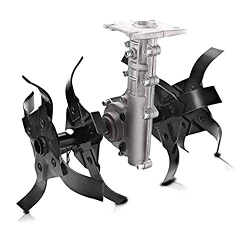 Drizzle India Tiller Attachment for Brush Cutter Having 28mm Shaft and 9 Spline Type-1