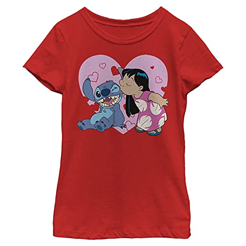 Image of Disney Girls' Lilo and Valentines Kisses