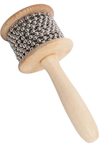 Cabasa Package Includes: Medium Wooden Hand Percussion Shaker W/Metal Beads + Rain Stick 39" Shaker Percussion Bamboo Sticks Instruments #TOP1