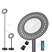 TROND Halo X LED Torchiere Floor Lamp Dimmable 30W, 5500K Natural Daylight, Max. 4200 lumens, 71-Inch, 30-Minute Timer, Compatible with Wall Switch, for Living Room Bedroom Office, Black