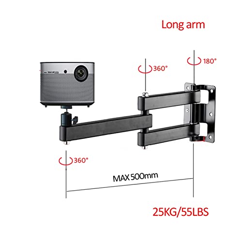 Soporte para proyector extensible JEQGDLUI cine en casa y salas de reunión 2