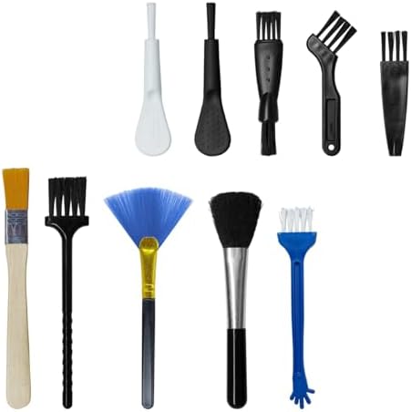 10PCS Car Detailing Brush Kit, Nylon Anti-Static Car Interior Cle...