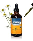 Herb Pharm Certified Organic Chamomile Liquid Extract for Calming Nervous System Support - 4 Ounce