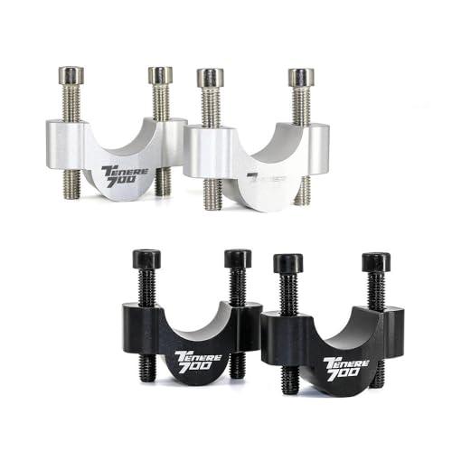 Rehausseur guidon Tenere 700 XT700Z XTZ 700 support moto aluminium CNC - 5