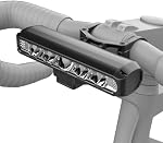 UPPEL 2600 Phare de vélo rechargeable Lumen - Lumière de vélo haute luminosité pour l'équitation de nuit, lumière avant de vélo imperméable, facile d'installation Accessoires de vélo pour hommes femmes