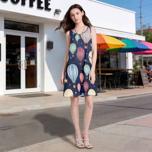 Robe d'été débardeur sans manches fluide pour vos vacances ensoleillées - 3