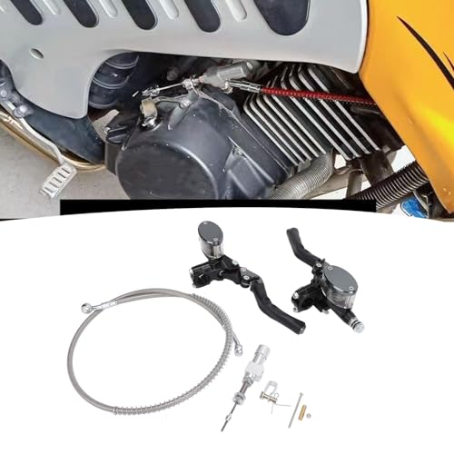 Alavanca Hidráulica do Punho da Embreagem, ângulo Ajustável Universal Fácil Instalar Alavanca Resist