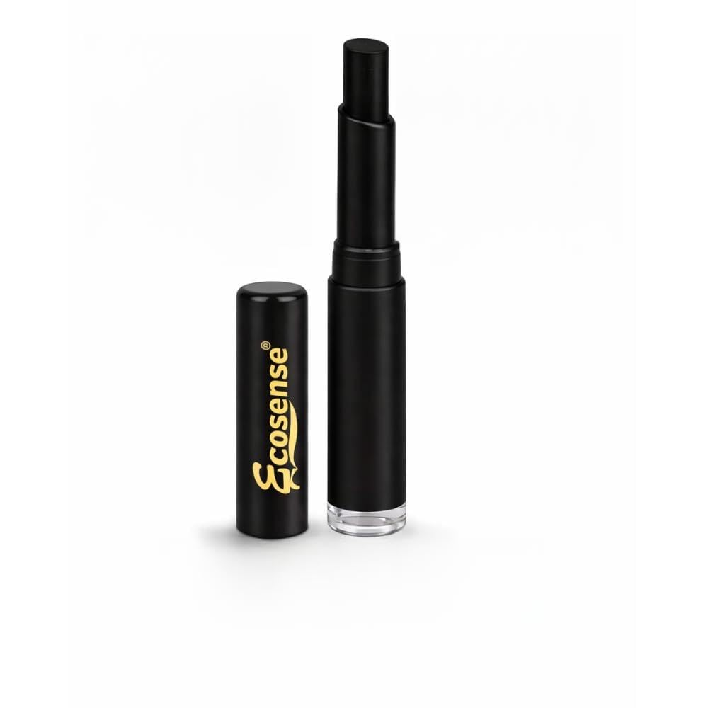 Ecosense Beard & Moustache Touch-Up Color Stick, Black 3g, Beard Pencil for Men, Moustache Colour for Men, Grey Hair Colour Stick, Natural Look, Long-Lasting Beard Dye, Easy, No-Mess Application