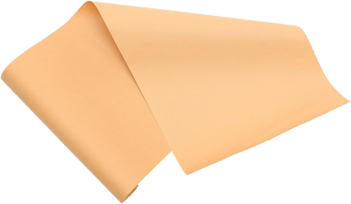 MOKKHNB Brown Kraft Paper Roll 44cm X 30m for Craft Wrapping and DIY Packaging, Multipurpose Floral Bouquet Wrap, Classic Brown Packing Paper for Arts and Crafts