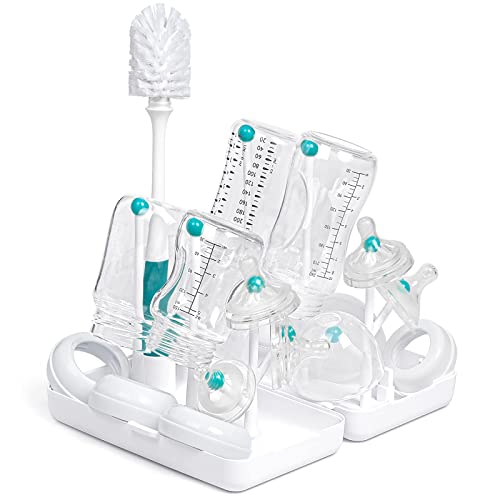 Termichy Travel Baby Bottle Drying Rack With Bottle Brush, Compact Size With Large Capacity For Working Mom, Visit Families, Friends Or Camping With Baby #TOP28