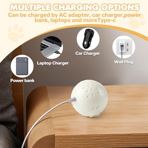 Interaktive Hundespielzeug, Sprechendes Tier Plüschtier für Hund, Ausgestattet mit Bounce- und Gesangsfunktionen, USB Wiederaufladbare Waschbare Cartoon Plüsch für große Mittlere und Kleine Hunde