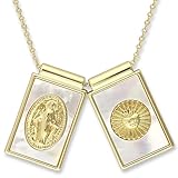 ✦ PRESENTACIÓN LISTA PARA SORPRENDER ー Estos escapularios incluye una elegante caja de regalo con diseño cuidado, perfecta para transmitir el valor emocional del escapulario desde el primer momento.