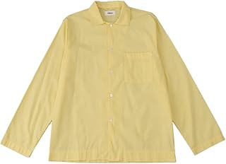 [TEKLA] テクラ パジャマ 長袖シャツ Mサイズ イエロー LEMONADE SWT-LEM [並行輸入品]